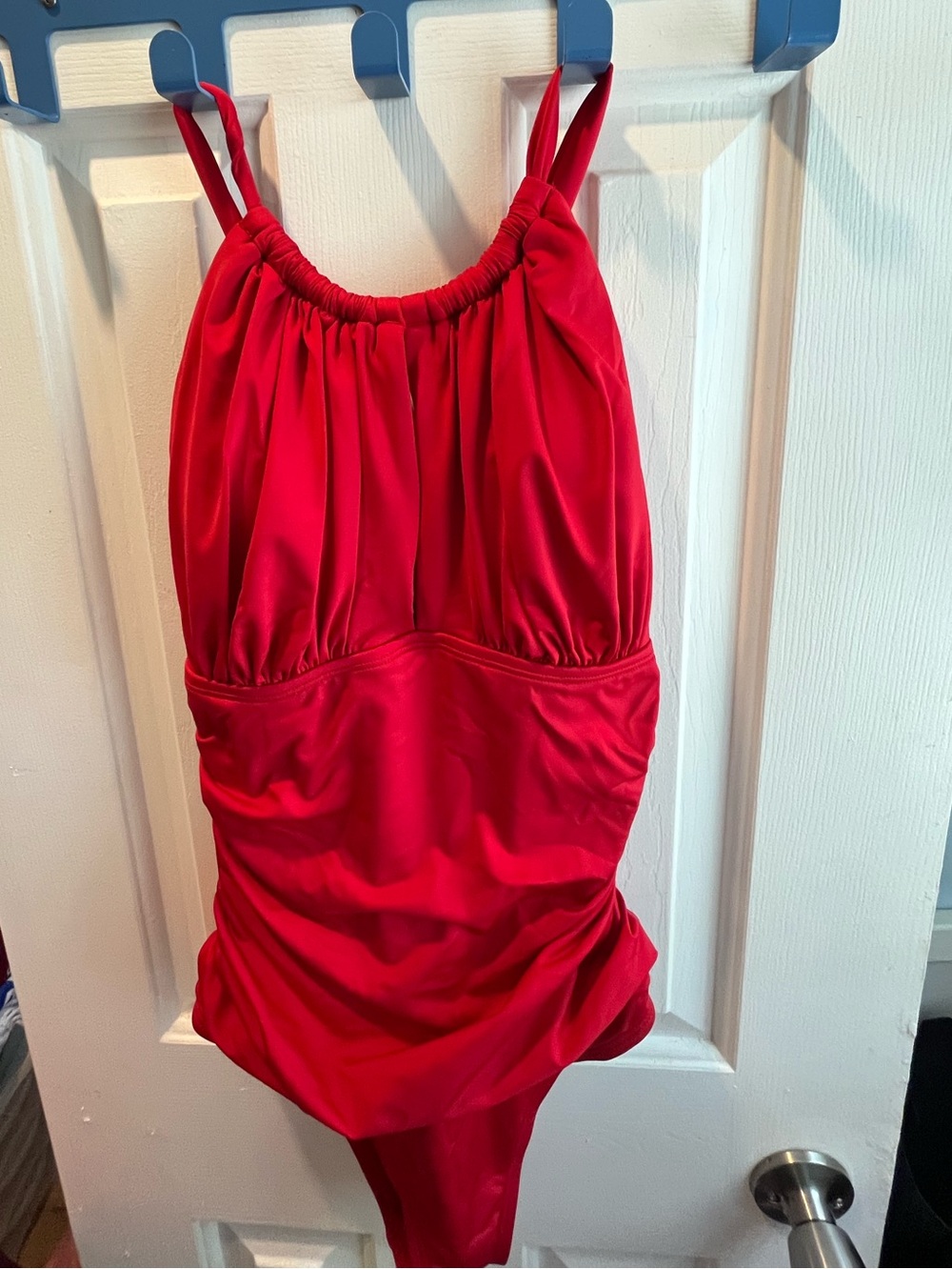 Kenneth Cole Bold Red One-Piece Swimsuit
